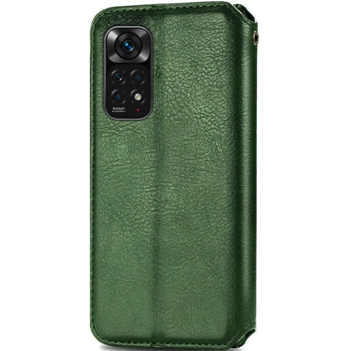 Чохол для телефона Mobile Case Getman Cubic Green для Xiaomi Redmi Note 11 Pro 4G/Note 11 Pro 5G/12 Pro 4G: Матеріал искусcтвенная кожа и термополиуретан