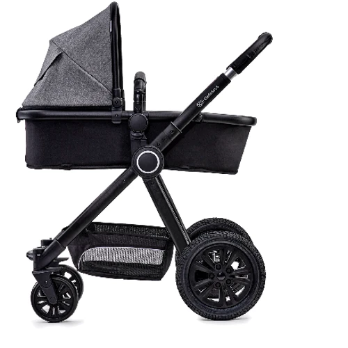Универсальная коляска 2 в 1 Kinderkraft Veo Black/Gray (KKWVEOBLGR2000): Количество блоков 1