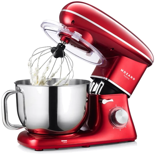 Миксер Mozano Kitchen Assistent 1400W: Насадки Для смешивания, Для замеса теста, Венчик