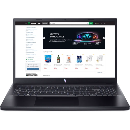 Ноутбук Acer Nitro V 15 ANV15-51-50J1 (NH.QNBEU.00B) UA: Операционная система без OС