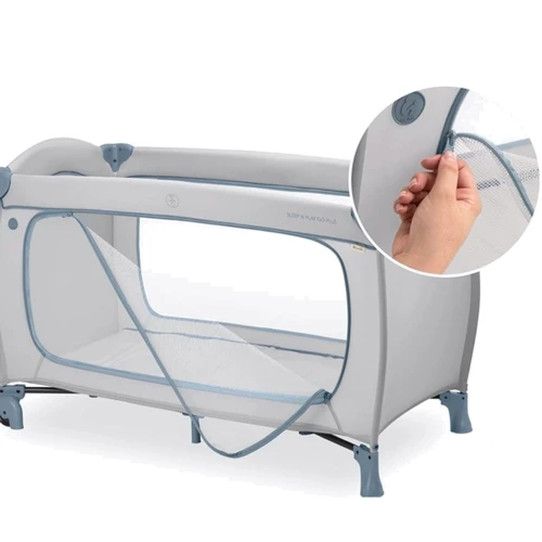 Детский манеж-кроватка Hauck Sleep N Play Go Plus Dusty Blue (60089-4)
