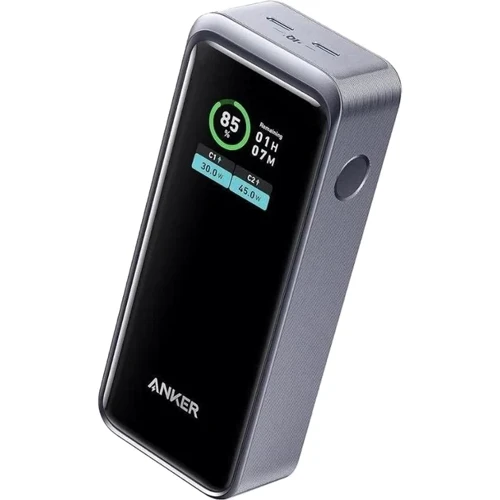 Внешний аккумулятор Anker Power Bank 12000mAh Prime 130W Black (A1335011)