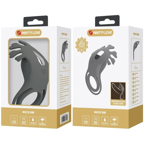 Эрекционное виброкольцо LYBAILE Pretty Love - Master ring (BI-210311-2)
