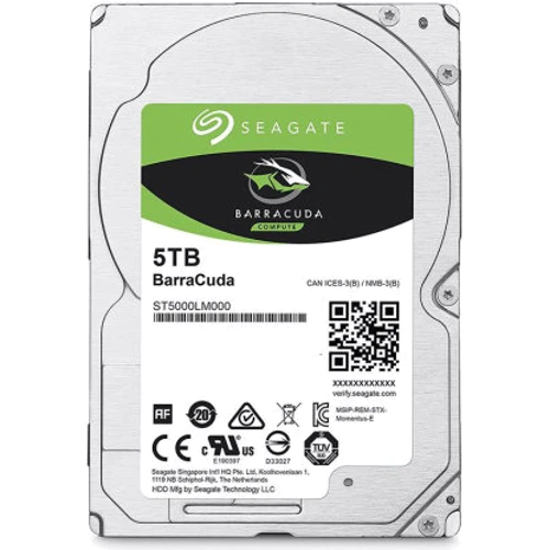 Внутренний жесткий диск Seagate BarraCuda 2,5" (ST5000LM000)