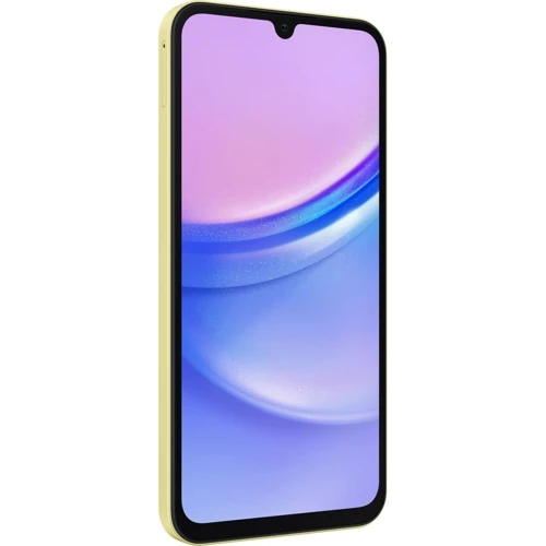 Смартфон Samsung Galaxy A15 4/128GB Yellow A155F (UA UCRF): Процесор Mediatek Helio G99 (6nm) Octa-core (2x2.2 GHz Cortex-A76 & 6x2.0 GHz Cortex-A55)