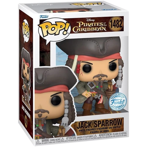 Игровая фигурка Funko Pop! cерии Пираты Карибского моря Джек Воробей (81940): Пол Унисекс