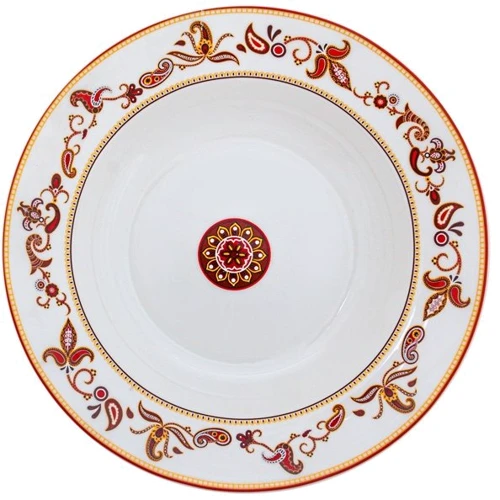 Тарілка Lefard Червона рута 25 см (264-368-2)