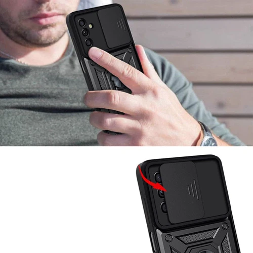Чохол для телефона BeCover Military Black для Samsung S721 Galaxy S24 FE (712353): Матеріал TPU (термополиуретан) и пластик