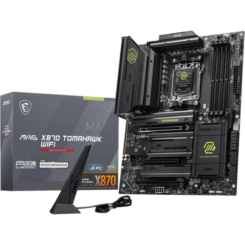 MSI MAG X870 TOMAHAWK WIFI: Роз'єми на платі SATA 3.0, M.2, USB 2.0, USB 3.2 Gen 1, USB 3.2 Gen 2