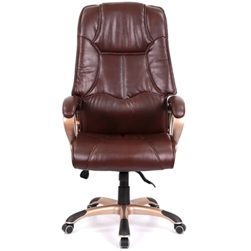 Крісло АКЛАС Монсан ANF Коричневий (PU Dark Brown) (00127051): Тип для руководителей