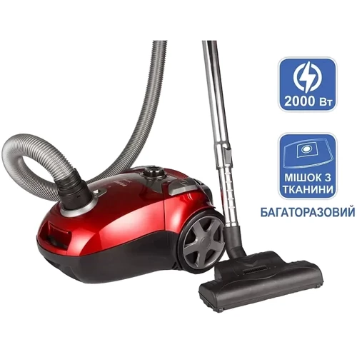Пылесос PRIME Technics PVC 2044 MR: Мощность всасывания 320 Вт