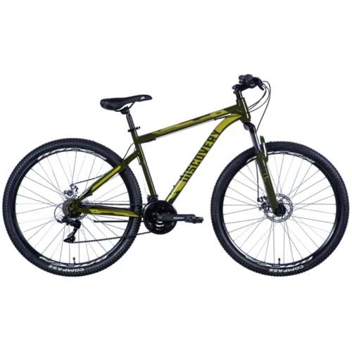 Велосипед Discovery TREK AM DD ST 29" рама 2024 (темно-зелёный) (OPS-DIS-29-167)