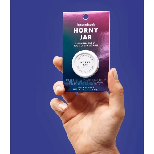 Бальзам для клитора Bijoux Indiscrets Horny Jar (Дрожи от удовольствия), разогревающий