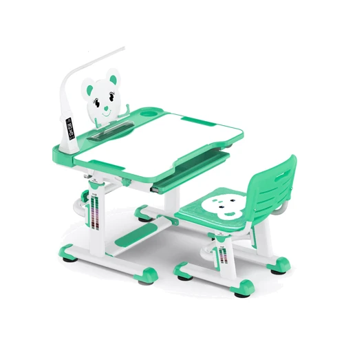 Комплект Evo-kids (стілець + стіл + полку + лампа) BD-04 Z Teddy c лампою: Вік дитини від 4-х років