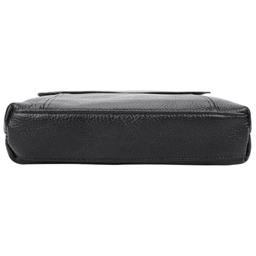 Чоловіча сумка планшет Borsa Leather чорна (1t8153m-black): Тип Сумки