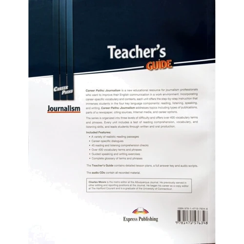 Career Paths: Journalism: Teacher's Guide: Виробник Express Publishing