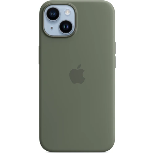 Чехол для iPhone Apple Silicone Case with MagSafe Olive (MQU83) for iPhone 14