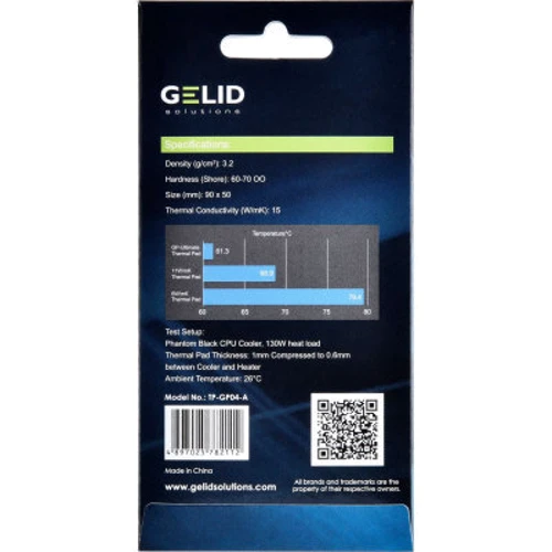 Gelid Solutions GP-Ultimate Thermal Pad 90x50x2 mm (TP-GP04-D)