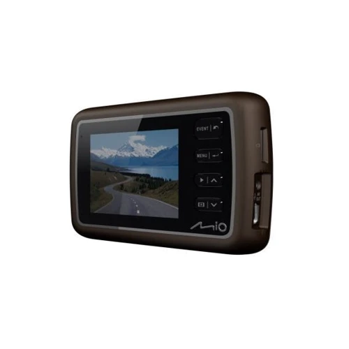 Mio Mivue 258: Оснащение аккумулятор, дисплей, микрофон, печать даты и времени на видео