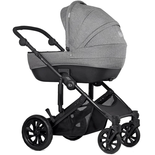 Универсальная коляска 2 в 1 Kinderkraft Prime Lite Gray (KKWPRLIGRY2000): Ширина шасси 59 см