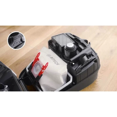 Пылесос Bosch BGL41POW2H: Емкость пылесборника 4 л
