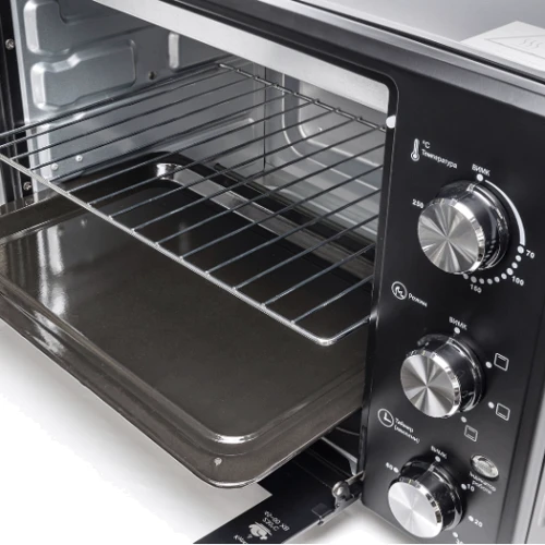 Электродуховка настольная Hölmer HEO-242CL: Размеры 41.5х58х38 см