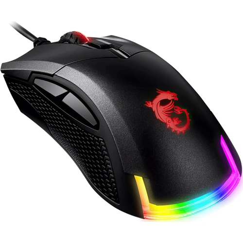 Мышь MSI Clutch GM50 Black (S12-0400C60-PA3): Интерфейс подключения USB