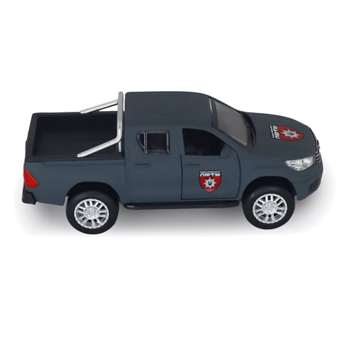 Автомодель TechnoDrive серии Шевроны Героев - Toyota Hilux - ОШБр НПУ Ярость (KM6118F) фото 6