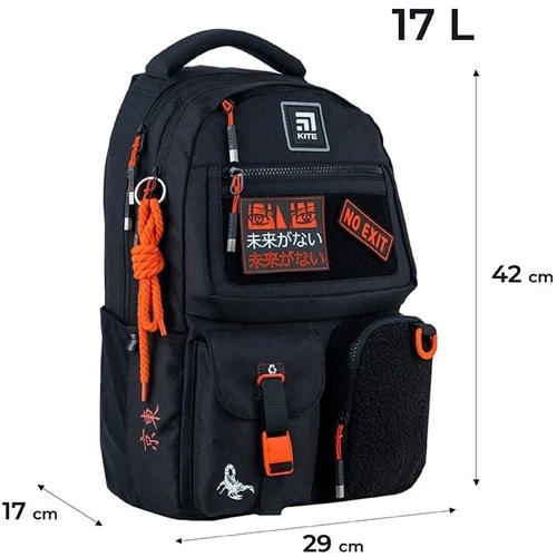 Рюкзак Kite Education teens 2587M-5 (K24-2587M-5): Тип Подростковый рюкзак