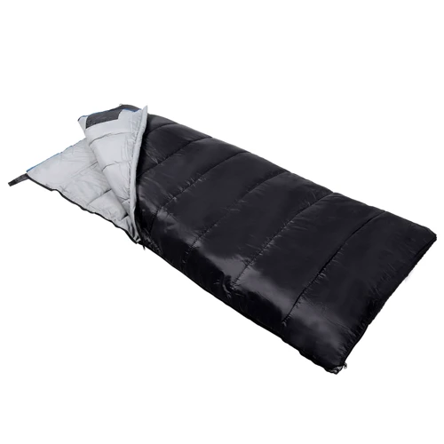 Спальный мешок SportVida R Black/Grey (SV-CC0068): Ширина в плечах 75 см