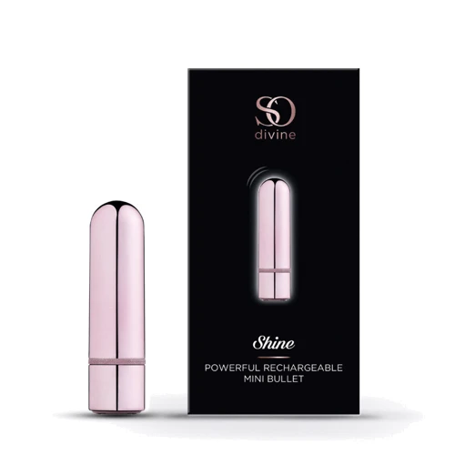 Вибропуля So Divine Shine золотая