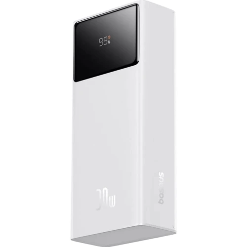 Зовнішній акумулятор Baseus Power Bank 30000mAh 30W Star Lord Digital Display White (P10022905213-00)