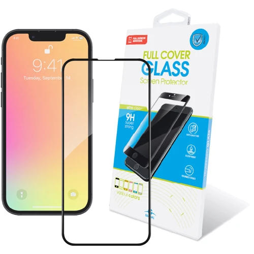 Захисне скло для iPhone Global Tempered Glass Full Glue Black for iPhone 13 mini