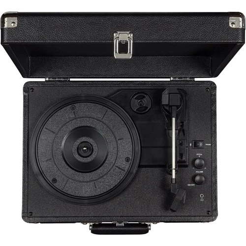Виниловый проигрыватель Crosley Cruiser Deluxe (Black Ex): Автоматика Автостоп