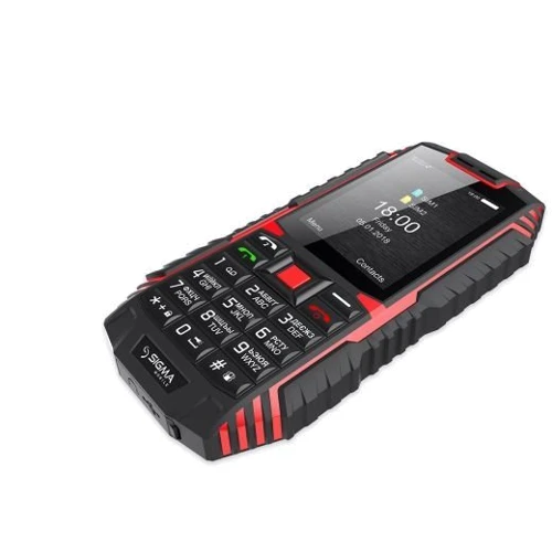 Мобильный телефон Sigma mobile X-treme DT68 Black-Red (UA UCRF): Коммуникации Bluetooth / micro-USB
