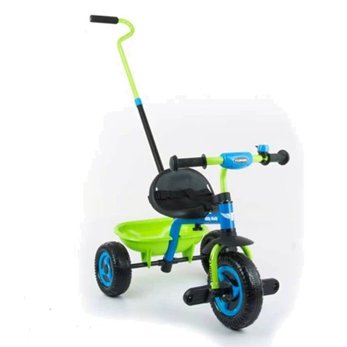 Триколісний велосипед Milly Mally Turbo Green-Blue