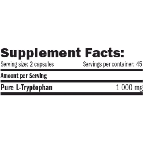 Аминокислота для спорта Amix Tryptophan PepForm Peptides 500 mg 90 caps / 45 servings: Вкус Без вкуса