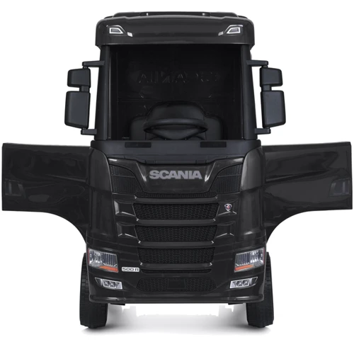 Дитячий електромобіль Bambi Racer Вантажівка чорна (M 6062EBLR-2)