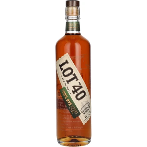 Виски Lot No.40 Rye Whisky 43 % 0.7 л (BWR5598)
