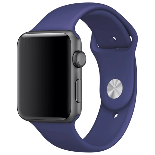 Аксессуар для Watch Fashion Sports Band Navy Blue for Apple Watch 42/44/45/49mm