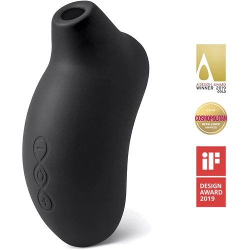Lelo Sona 2 - звуковой стимулятор клитора, 10х5.6 см (чёрный)