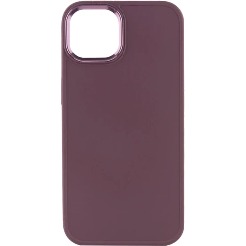 Чехол для iPhone TPU Case Bonbon Metal Style Plum for iPhone 14 Plus: Цвет фиолетовый