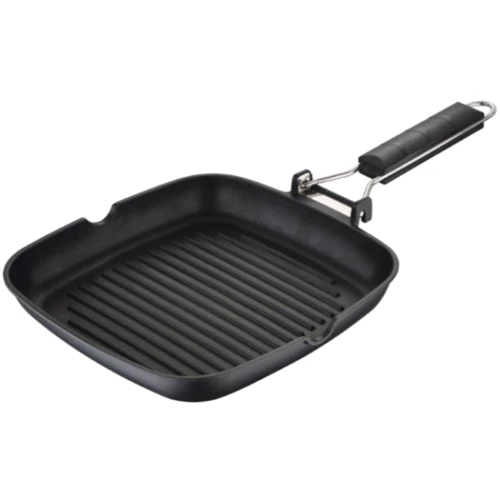 Сковорода-гриль Bergner Bbq lovers 24х24 см (BGEU-1101)