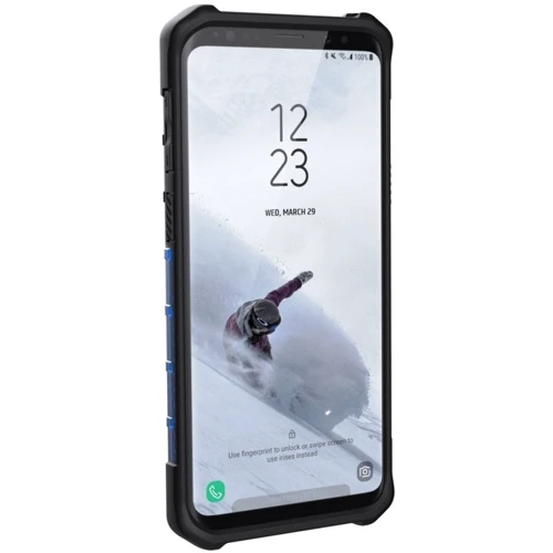 Чехол для телефонов Urban Armor Gear UAG Plasma Cobalt (GLXS9-L-CB) for Samsung G960 Galaxy S9: Материал поликарбонат и термополиуретан