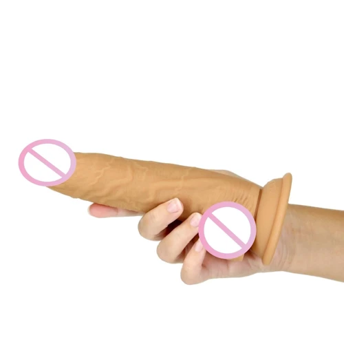Фаллоимитатор Naked Addiction — 8″ Silicone Dual Density Dildo Vanilla, вибропуля в подарок