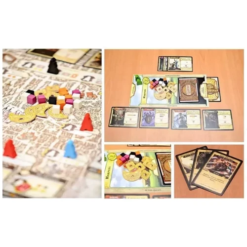 Настільна гра Wizards of the Coast Dungeons & Dragons - Lords of Waterdeep EN Англійською мовою: Виробник Wizards of the Coast