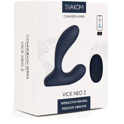 Интерактивный массажер простаты и вибратор точки G Svakom Vick Neo 2