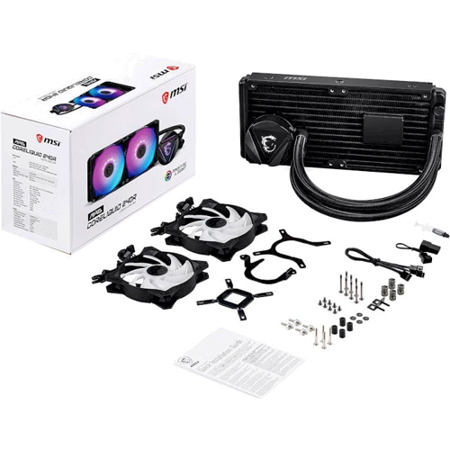 Кулер MSI MAG CORELIQUID 240R: Разъем 4pin