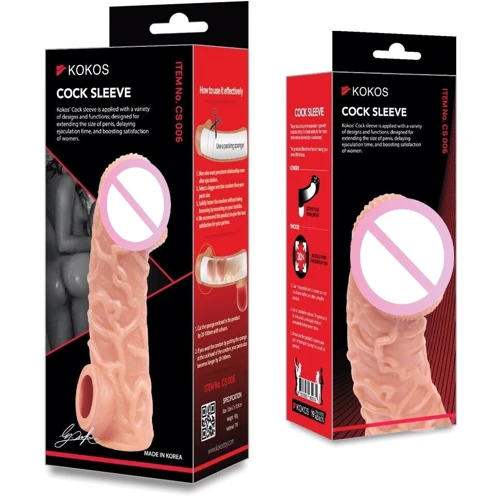Насадка на член Kokos Cock Sleeve CS 006 L