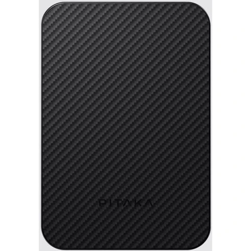 Внешний аккумулятор Pitaka Power Bank 5000mAh Aramid Fiber Magnetic 15W Black/Grey (PBQ2401)
